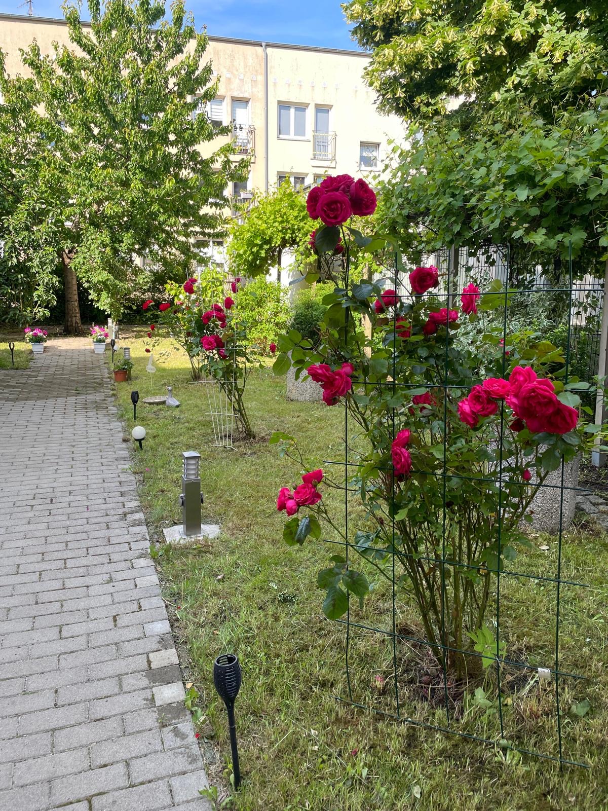 Część dzienna apartamentu pracowniczego w Neuruppin